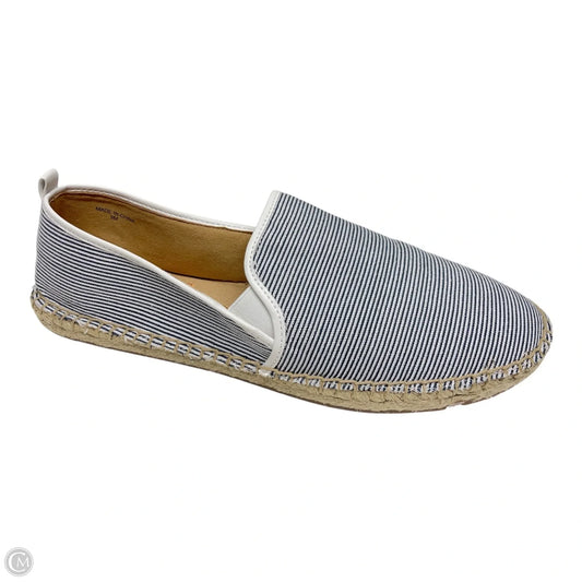 Shoes Flats By Talbots In Striped Pattern, Size: 9