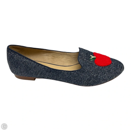 Shoes Flats By Talbots In Blue Denim, Size: 10