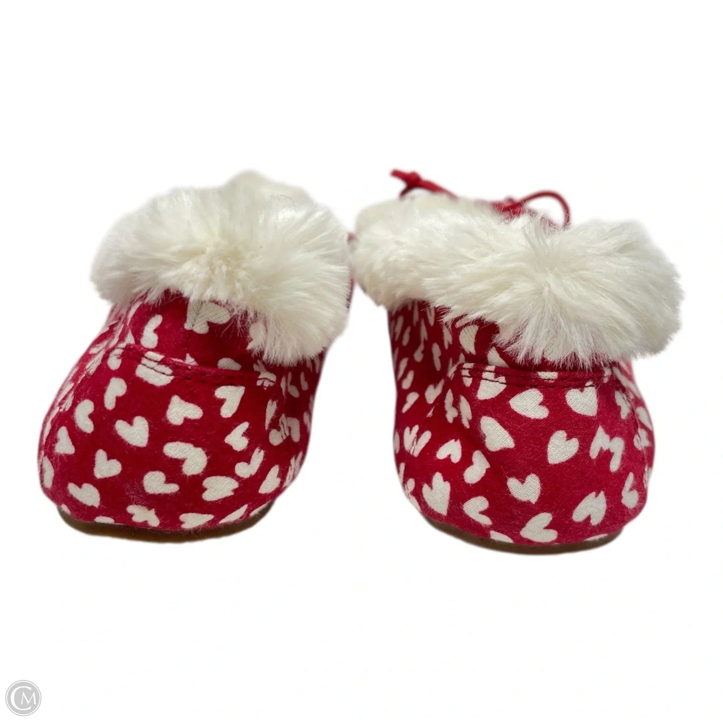 Slippers By Talbots In Red & White, Size: 10