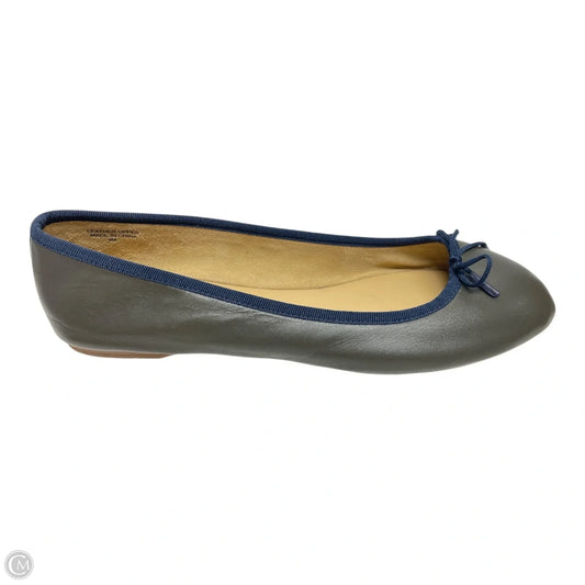 Shoes Flats By Talbots In Blue & Green, Size: 10