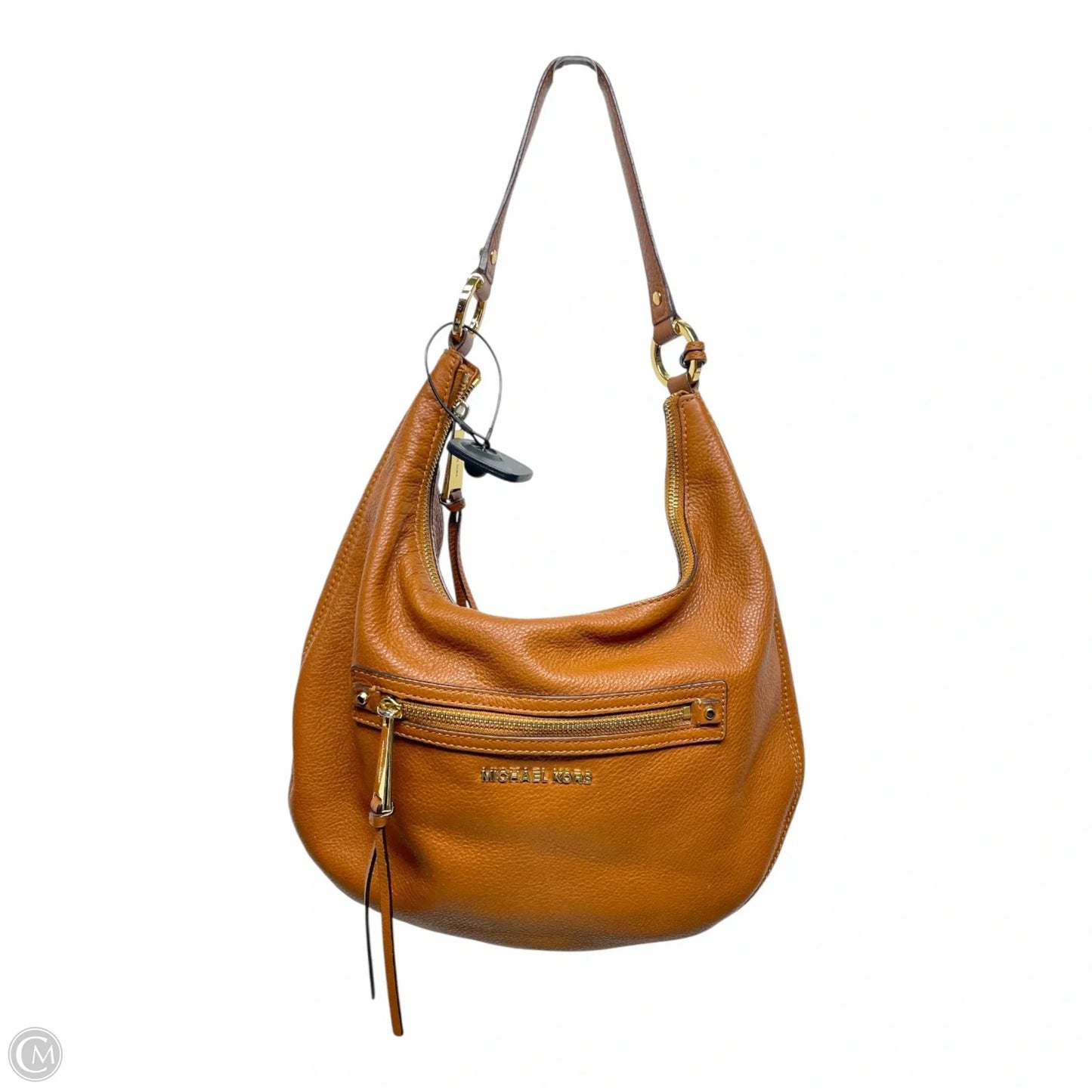 Handbag Leather By Michael By Michael Kors, Size: Medium