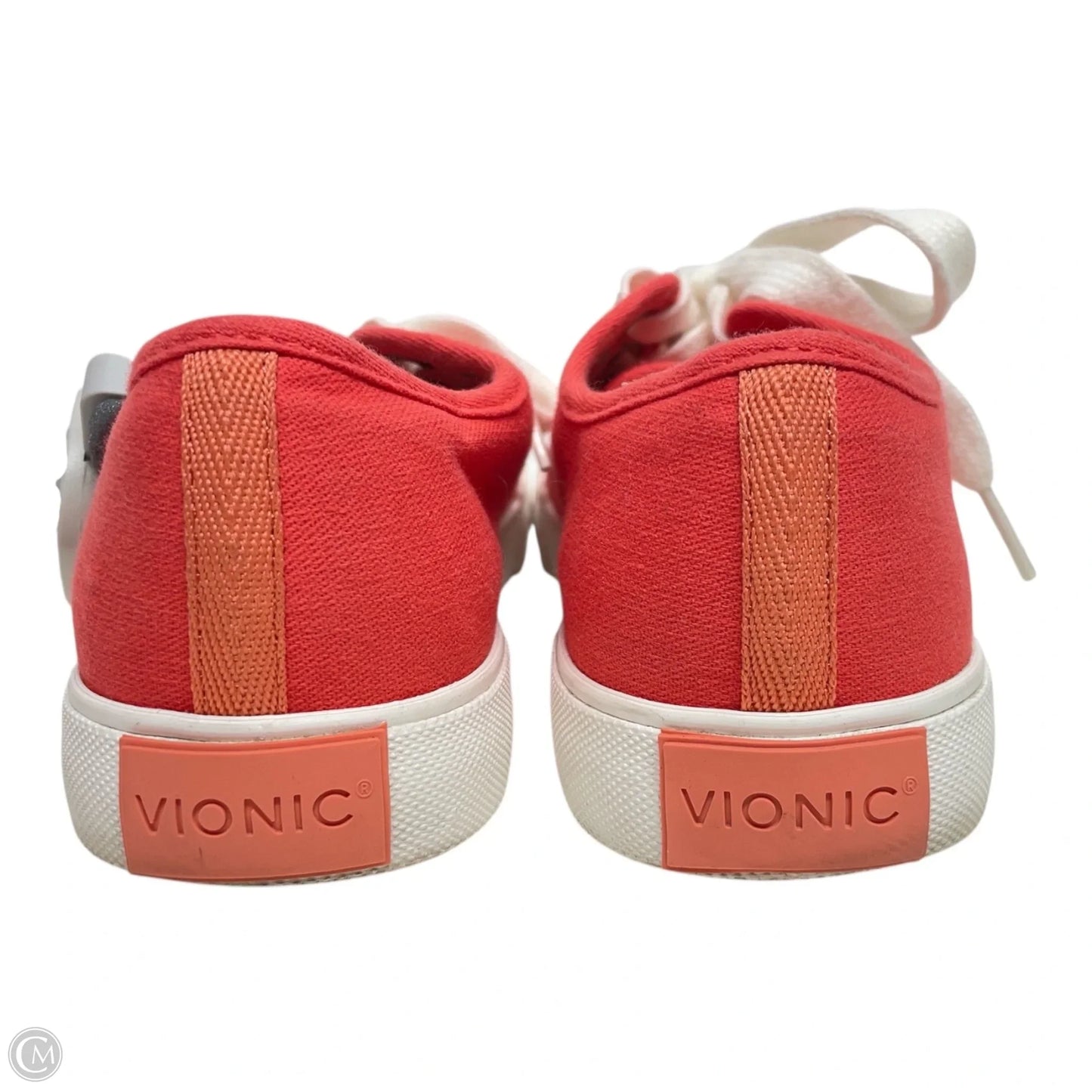 Shoes Sneakers By Vionic In Orange & Red, Size: 6