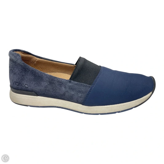Shoes Flats By Vionic In Navy, Size: 6.5