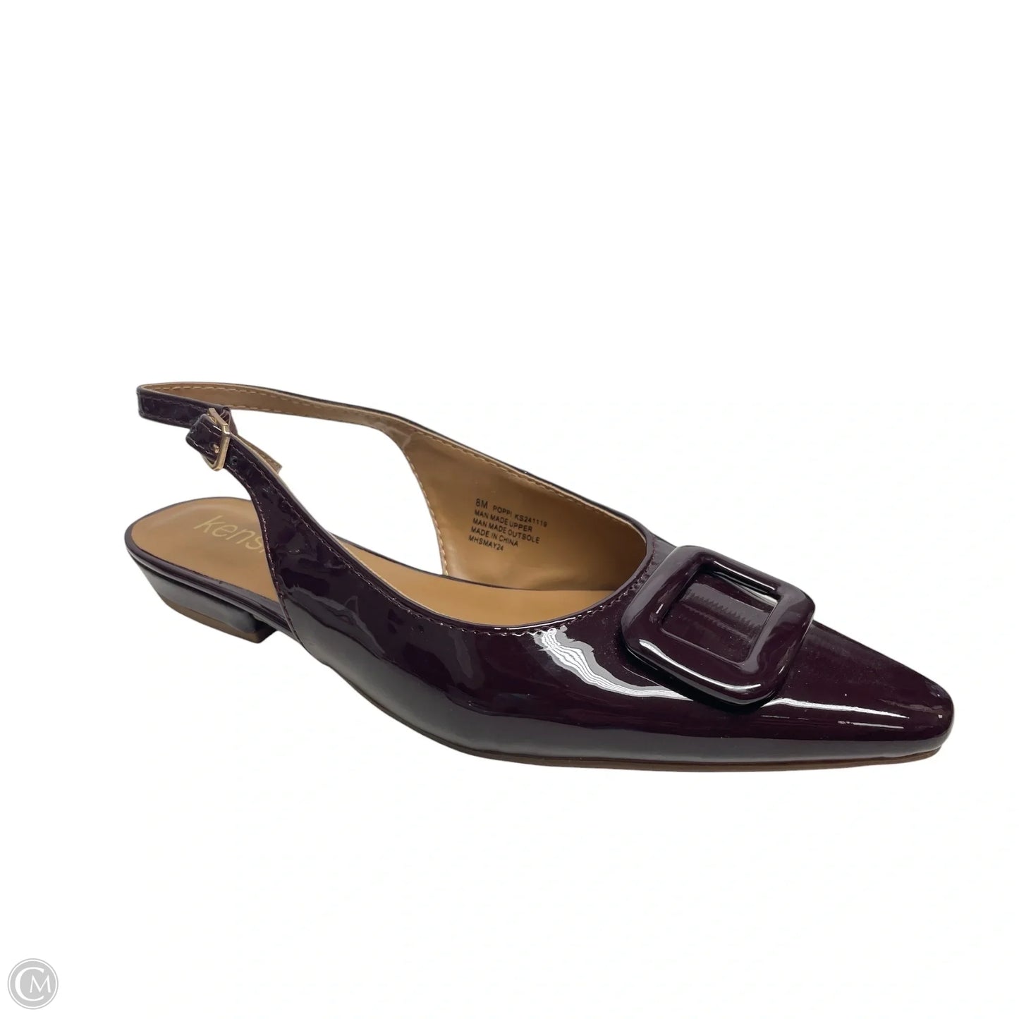 Shoes Flats By Kensie In Maroon, Size: 8
