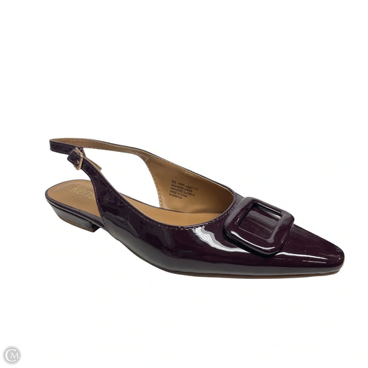 Shoes Flats By Kensie In Maroon, Size: 8