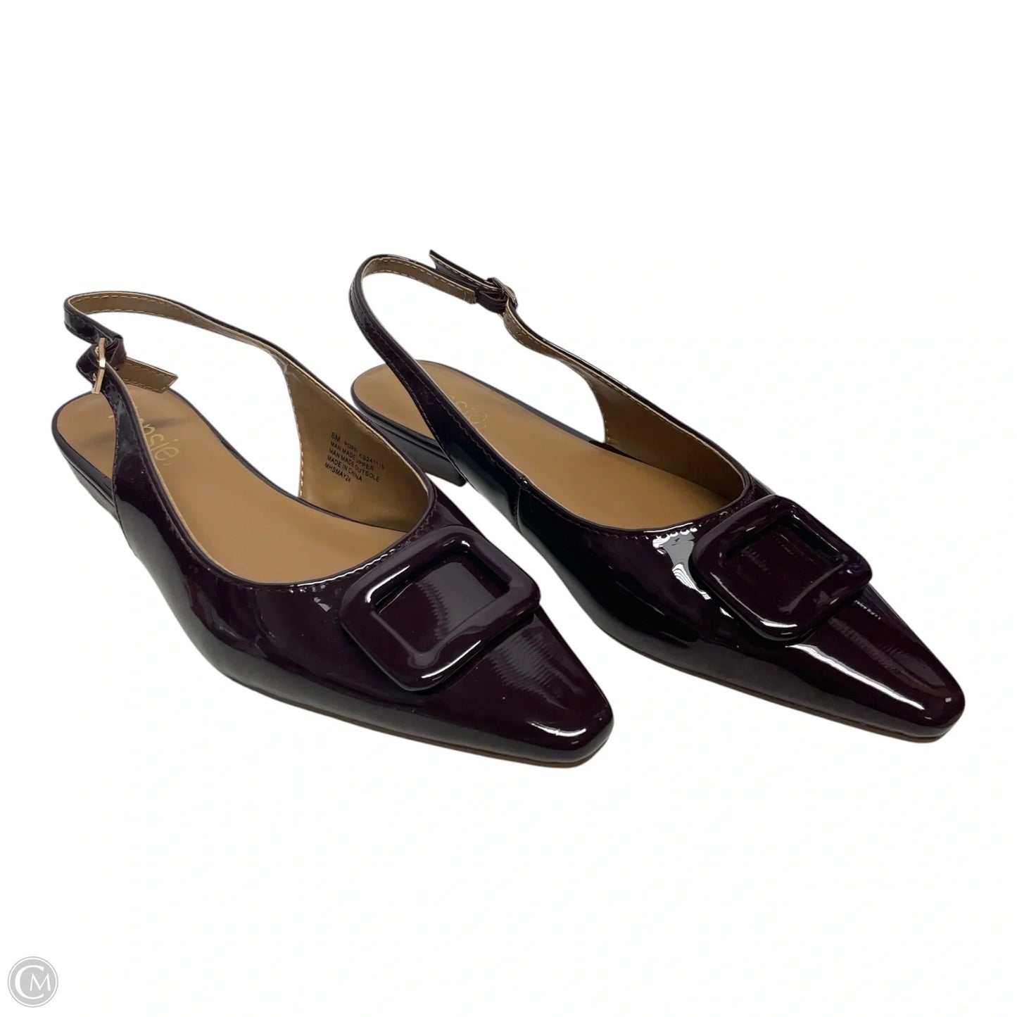 Shoes Flats By Kensie In Maroon, Size: 8