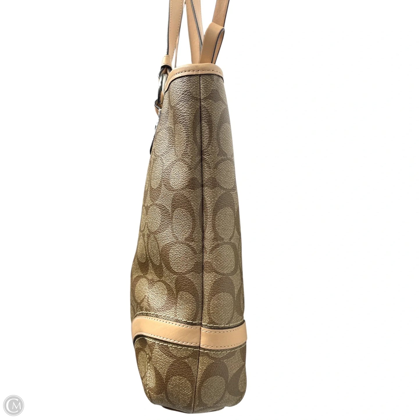 Tote Designer By Coach, Size: Medium