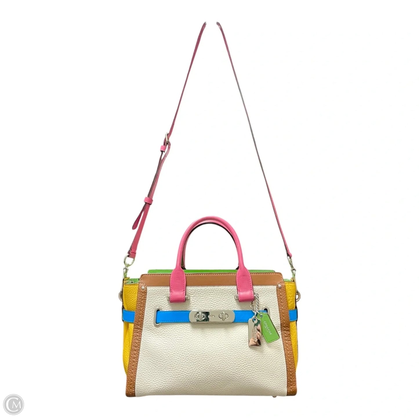 Handbag Designer By Coach, Size: Small