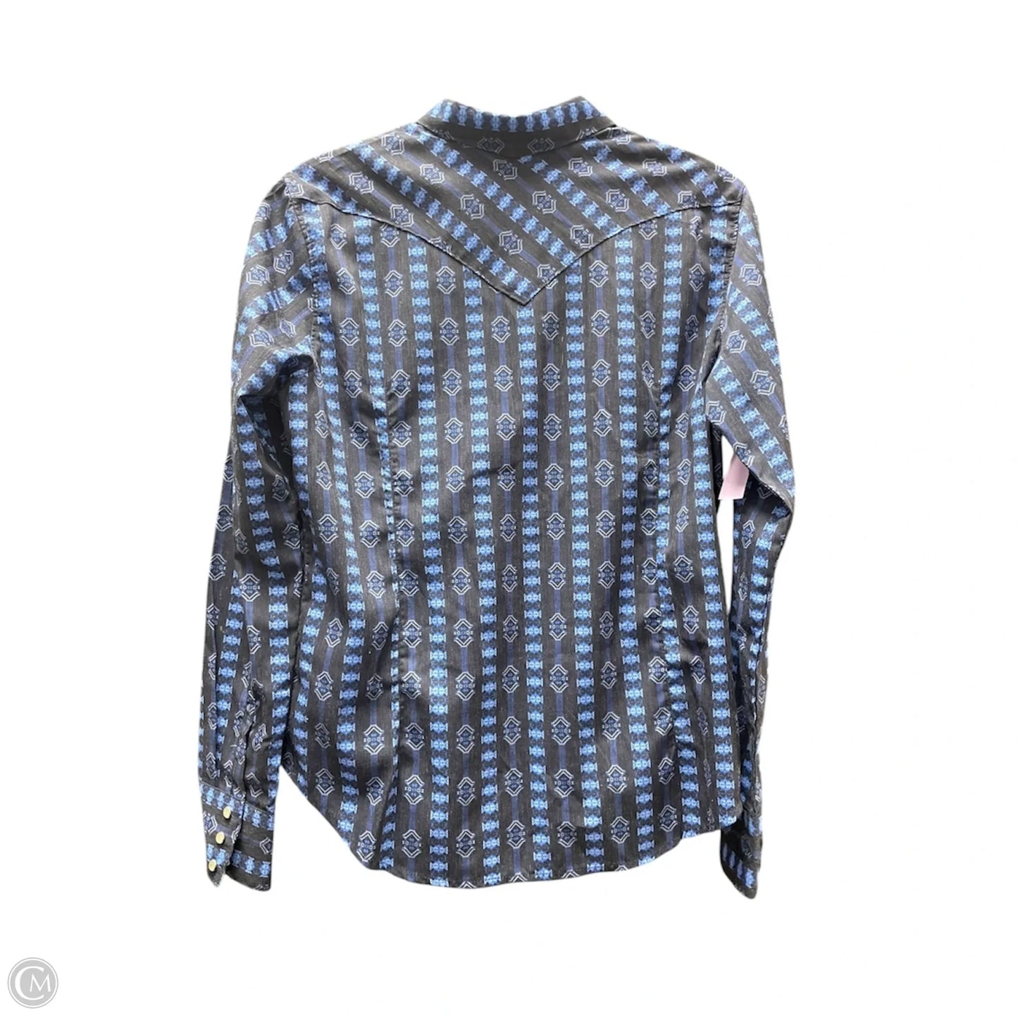 Top Long Sleeve By Clothes Mentor In Blue, Size: L