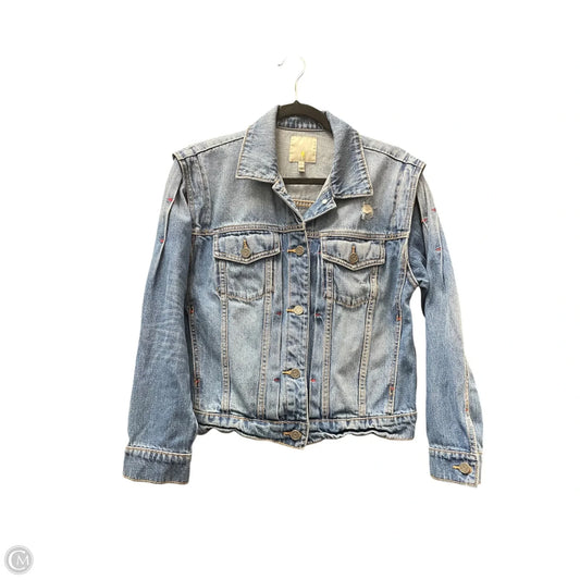 Jacket Denim By Joie In Blue Denim, Size: S