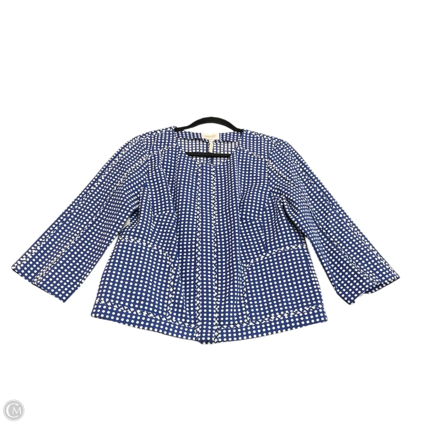 Jacket Other By Laundry In Polkadot Pattern, Size: 10