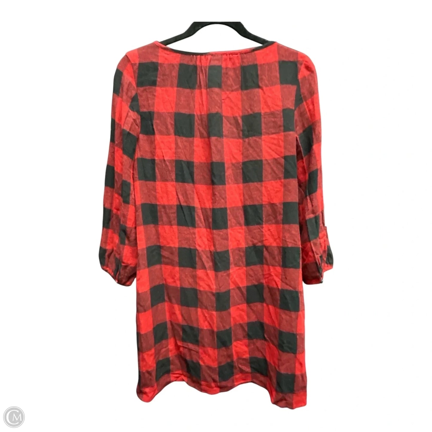 Dress Casual Short By Madewell In Plaid Pattern, Size: Xxs