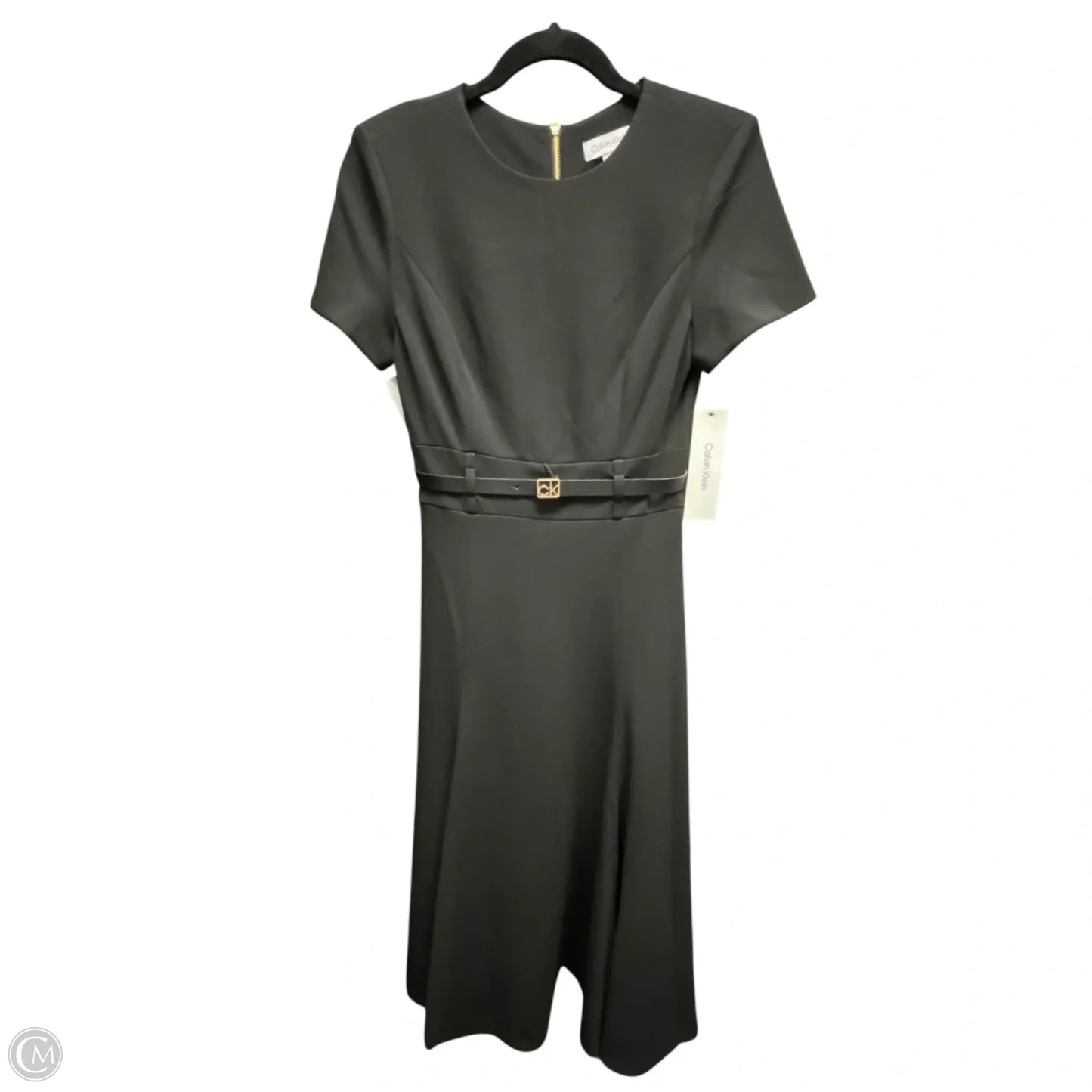 Dress Work By Calvin Klein In Black, Size: 2