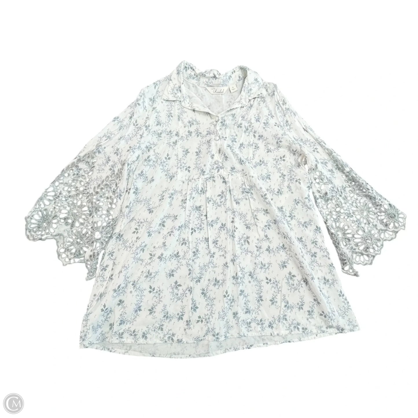 Top Long Sleeve By Clothes Mentor In Floral Print, Size: S