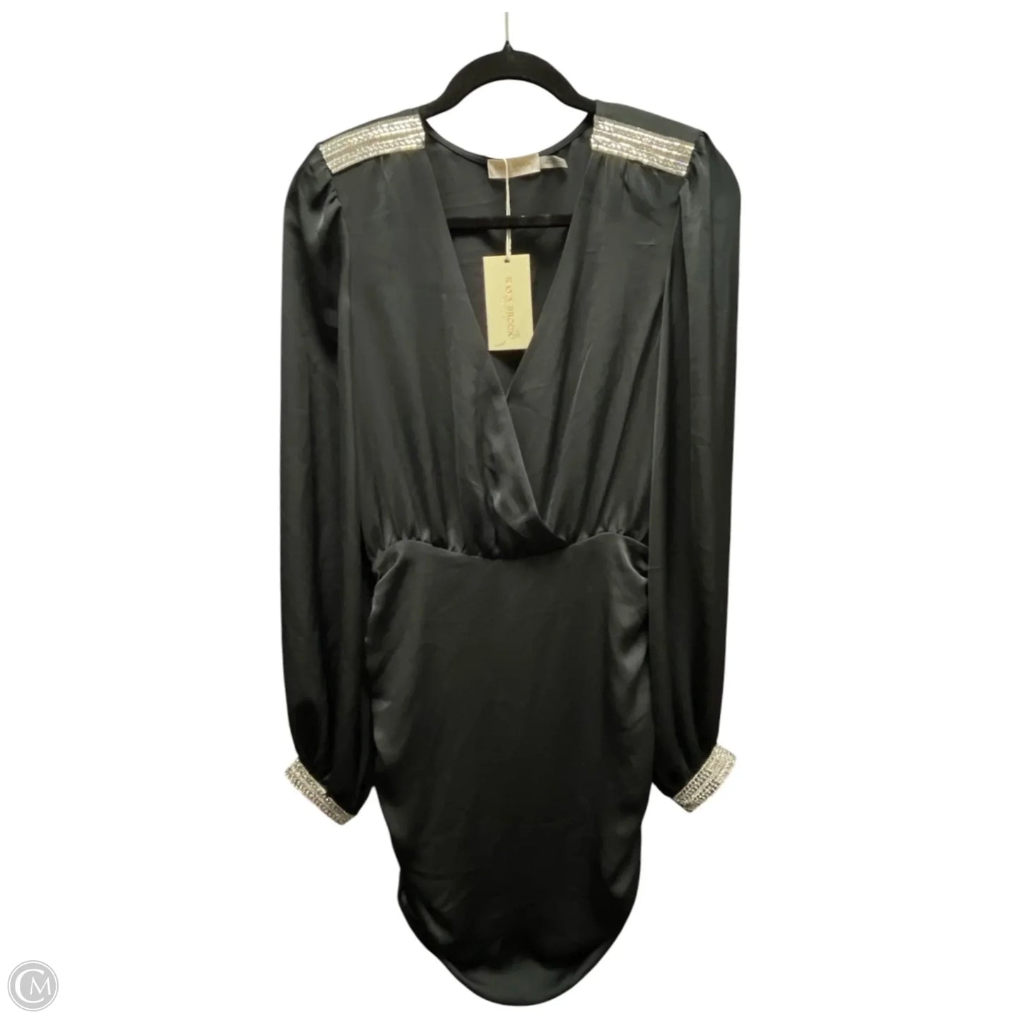 Dress Party Short By Ramy Brook In Black & Silver, Size: 4