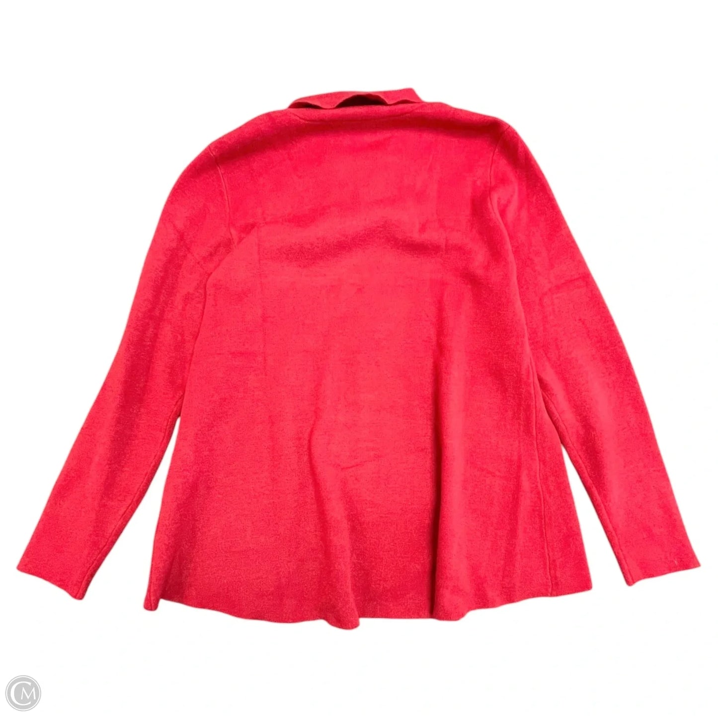 Sweater Cardigan By Soft Surroundings In Red, Size: L