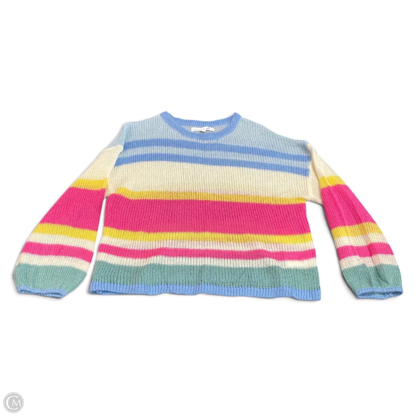 Sweater By Altard State In Striped Pattern, Size: M
