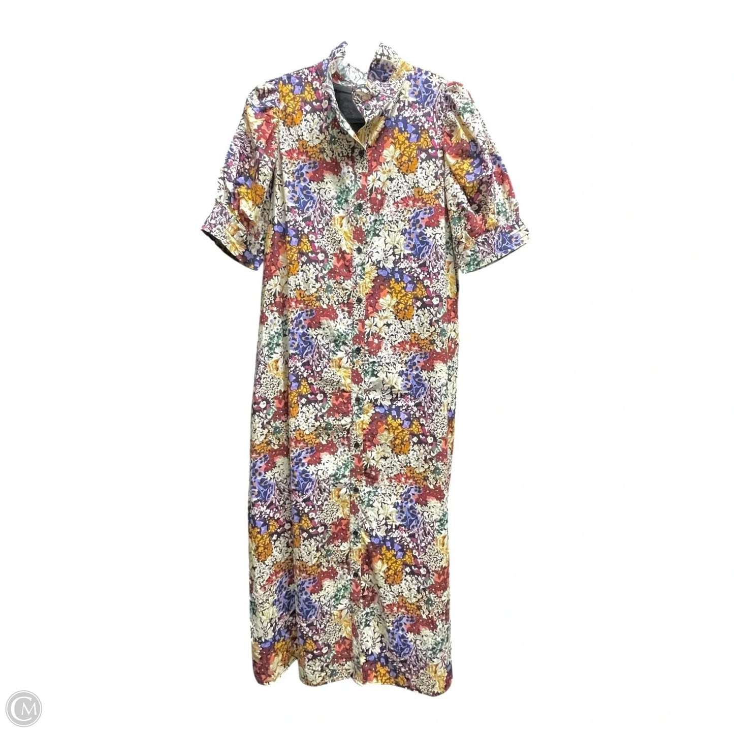 Dress Casual Maxi By Fate In Floral Print, Size: M