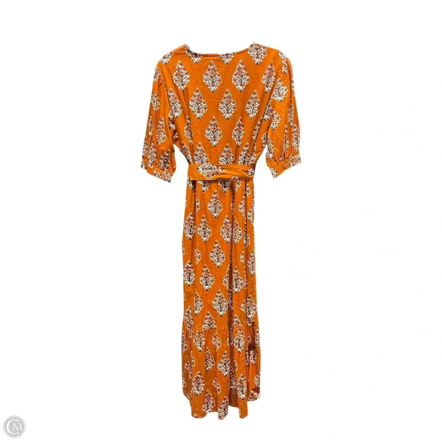 Dress Casual Midi By Uncle Frank In Floral Print, Size: L