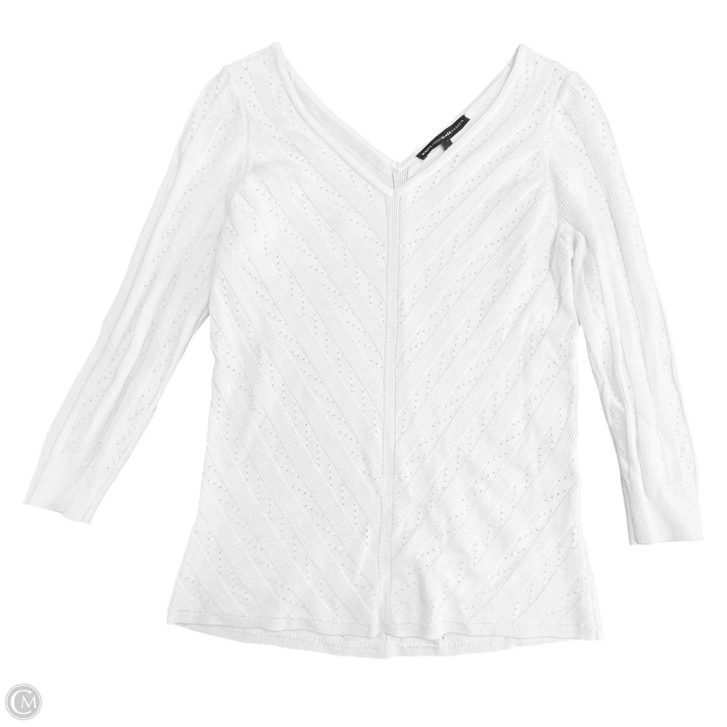 Sweater By White House Black Market In White, Size: M