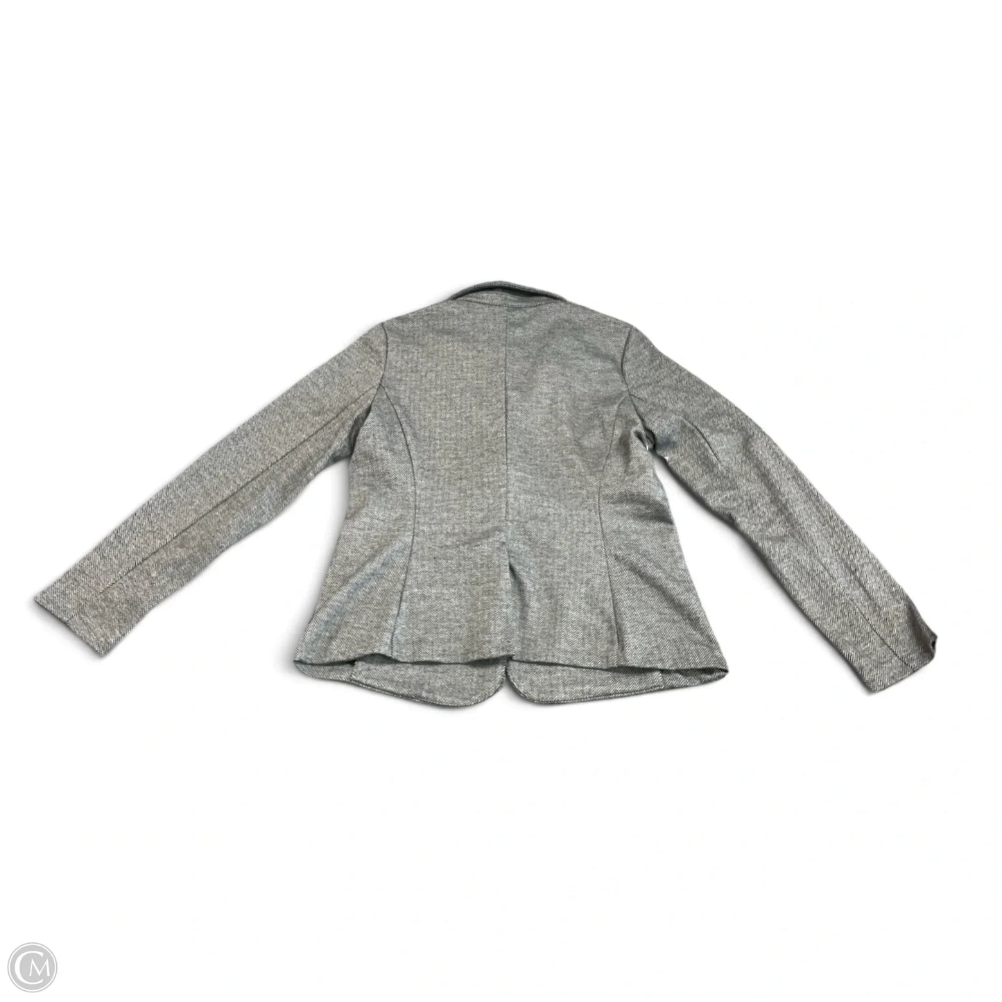 Blazer By Tahari In Black & Grey, Size: M
