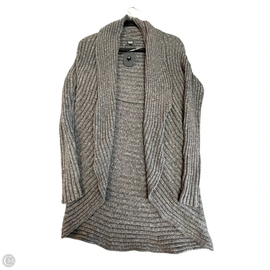 Cardigan Designer By Neiman Marcus In Grey