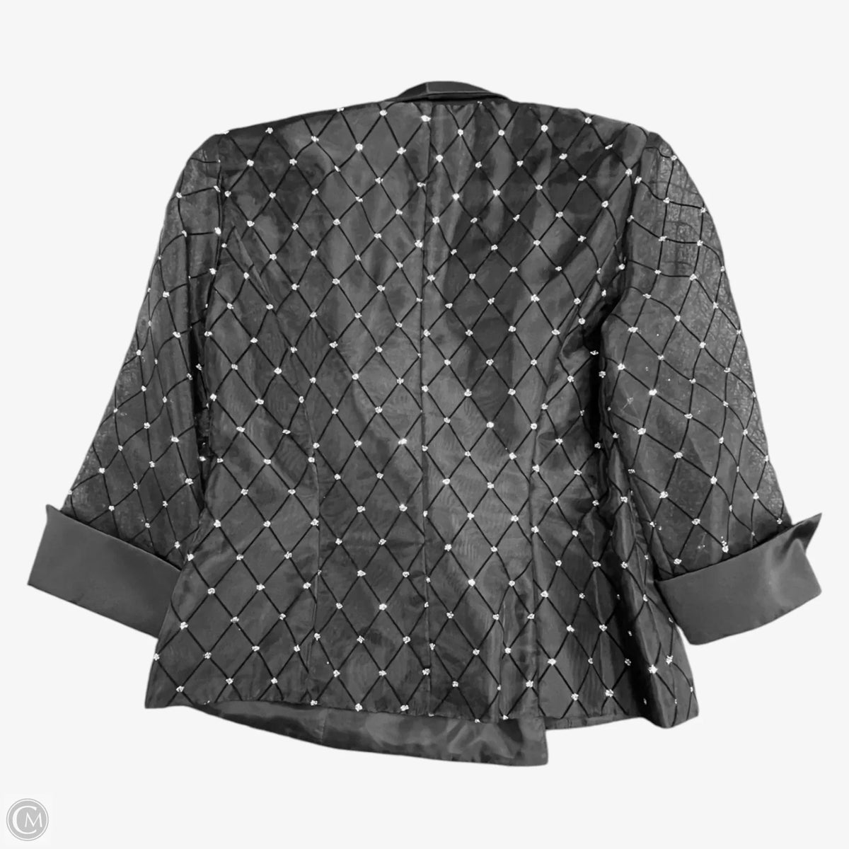 Blazer By Clothes Mentor In Black, Size: 8