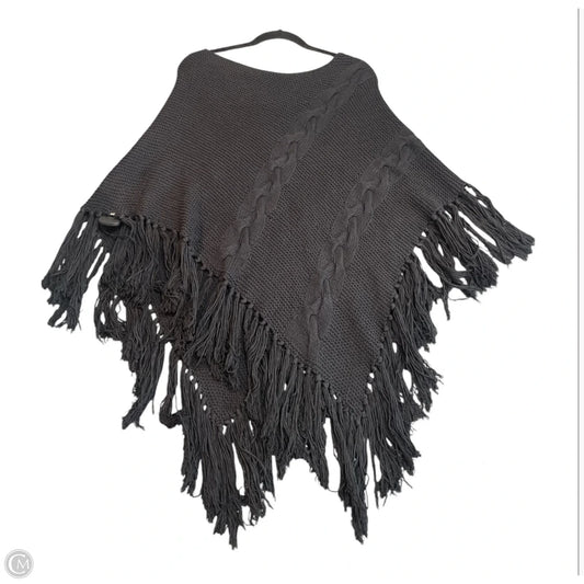 Poncho By Inc In Black, Size: M
