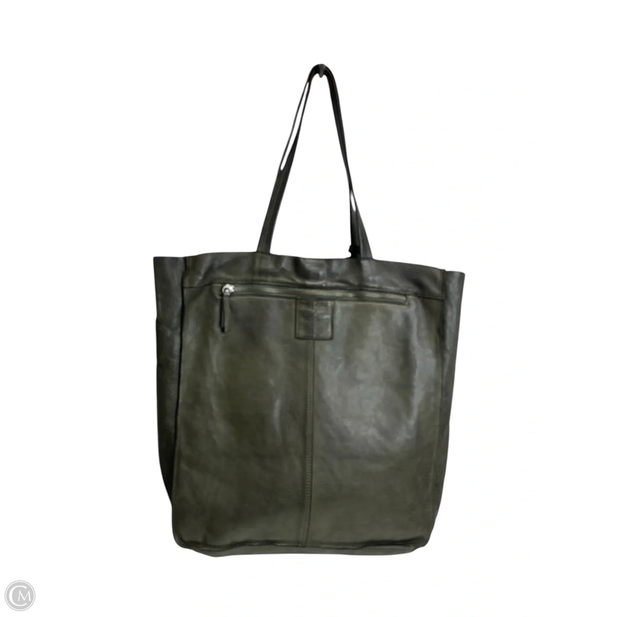 Tote Leather By Cmc, Size: Large