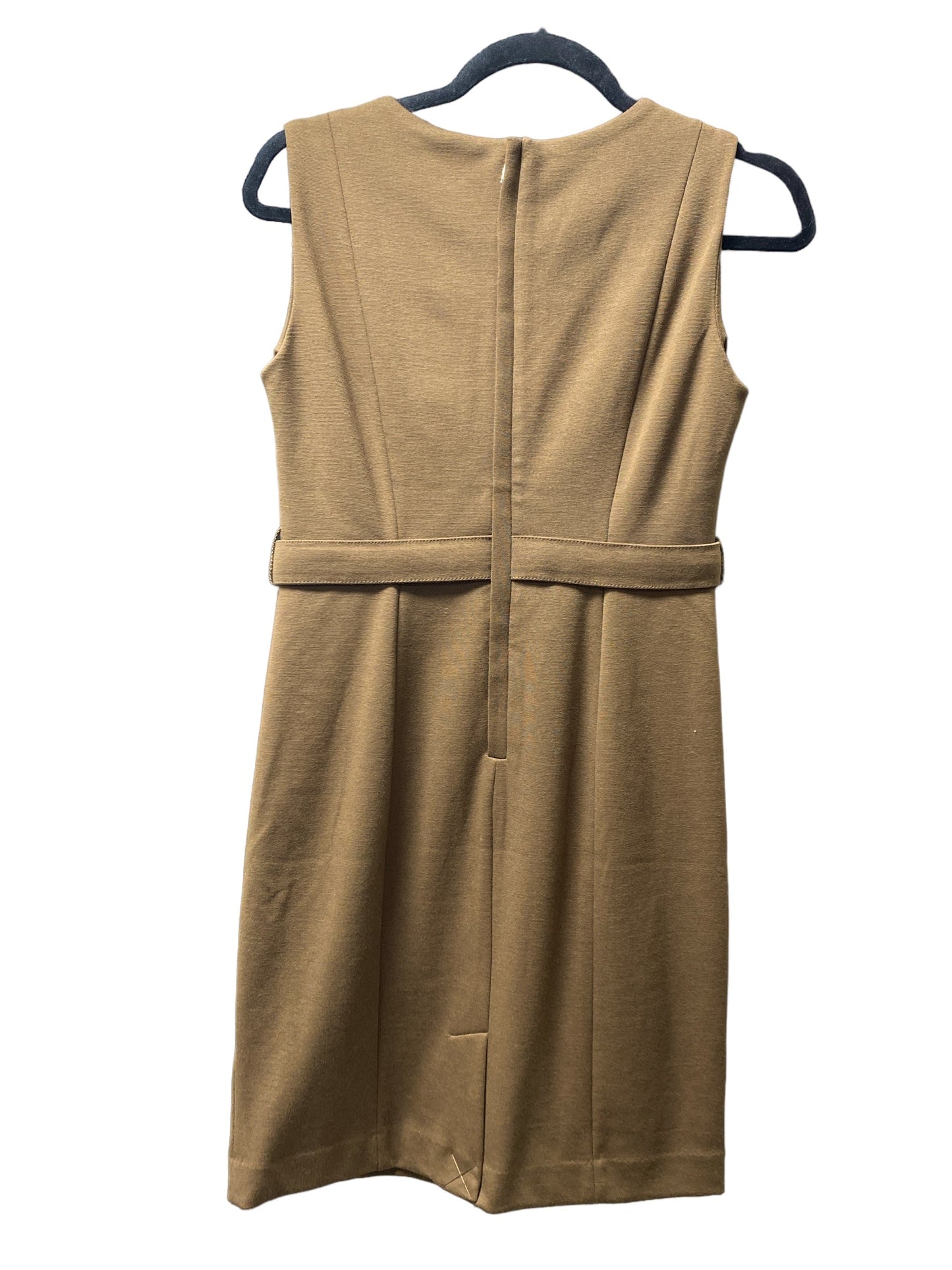 Brown Dress Casual Short Premise, Size 2petite