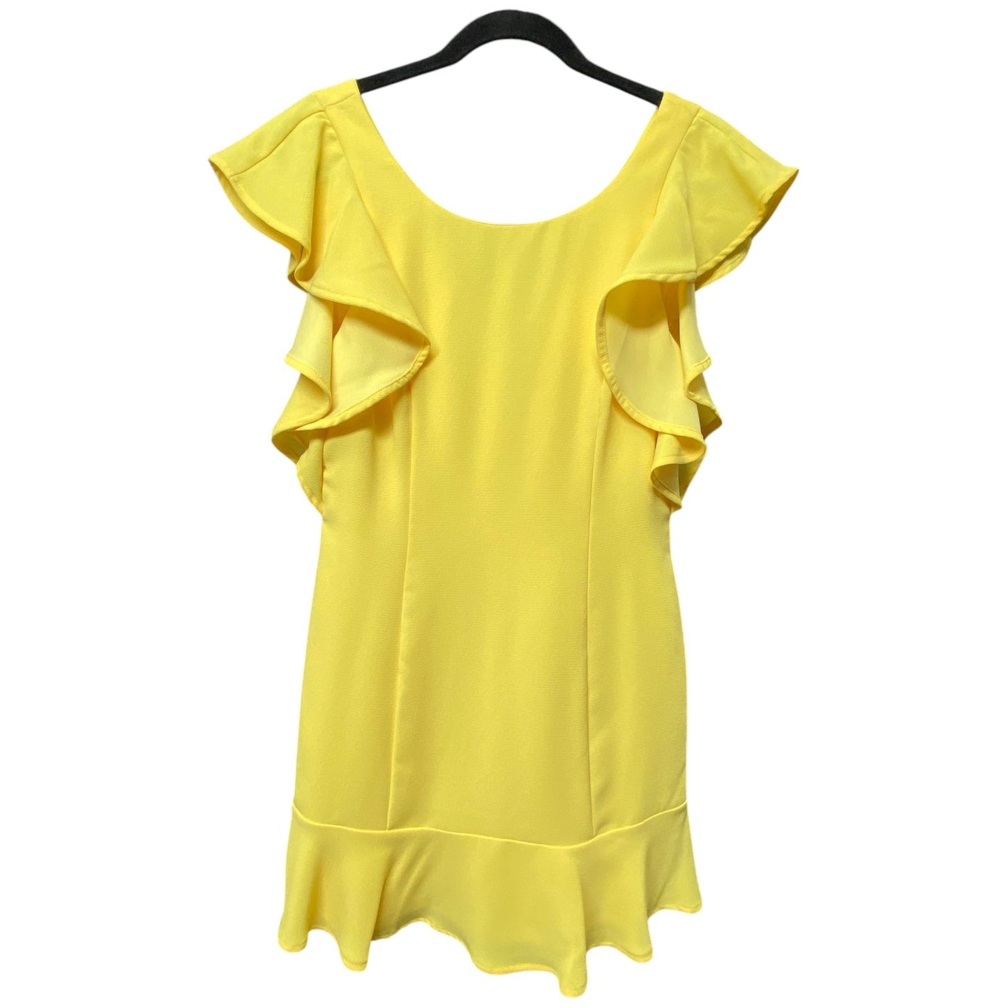 Dress Casual Short By Bcbg In Yellow, Size: 8