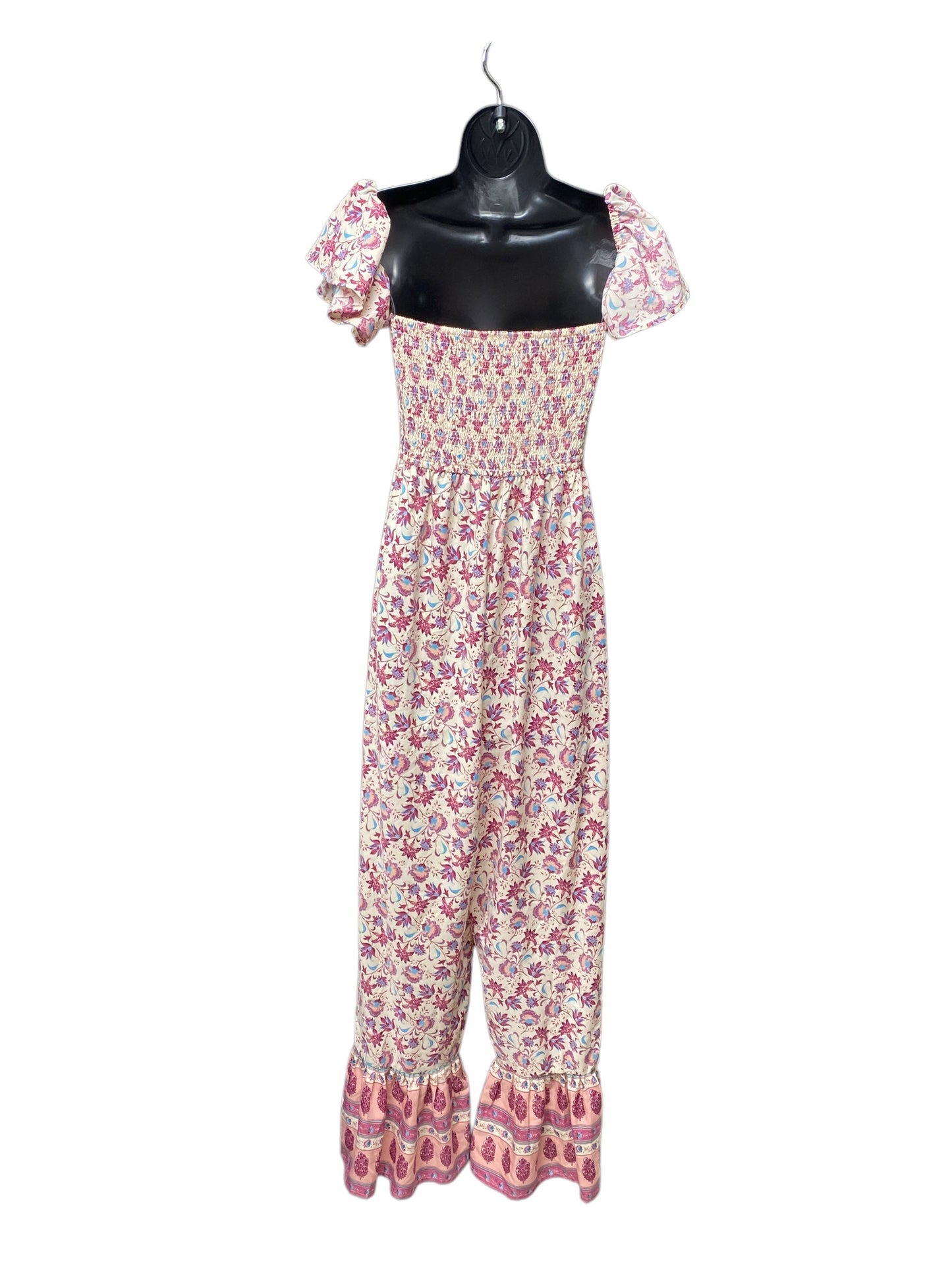 Jumpsuit By Bog Collective In Floral Print, Size: S