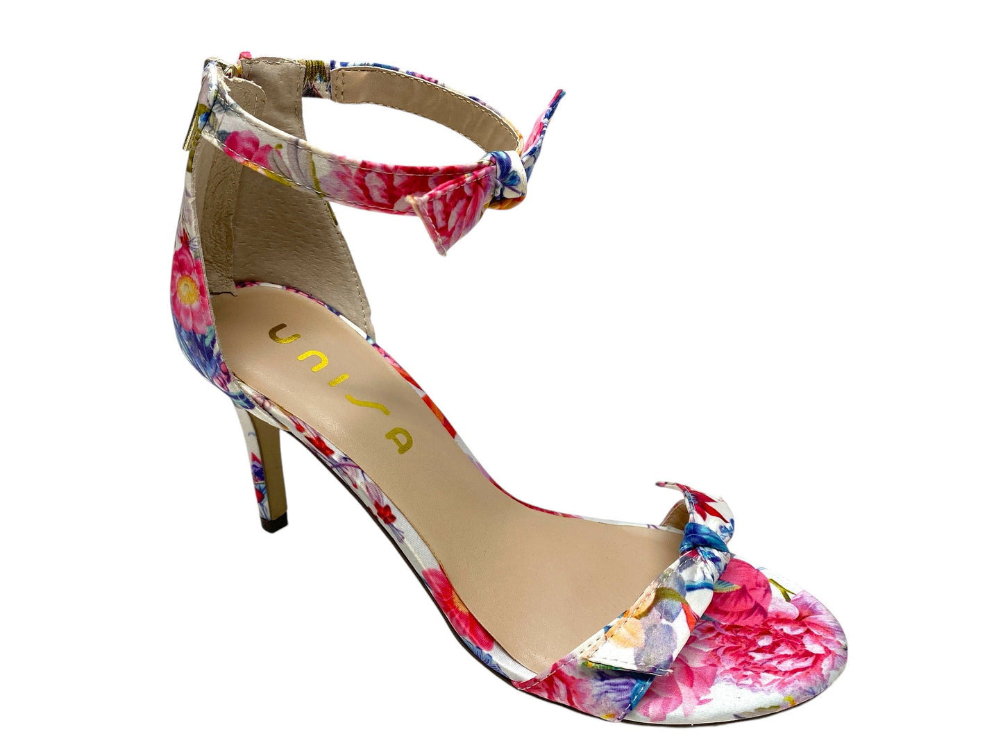 Shoes Heels Stiletto By Unisa In Floral Print, Size: 8.5