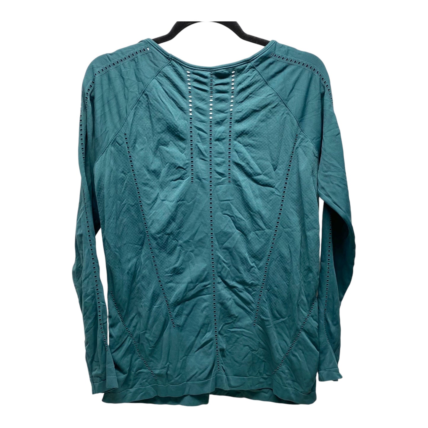 Top Long Sleeve By Athleta In Green, Size: L