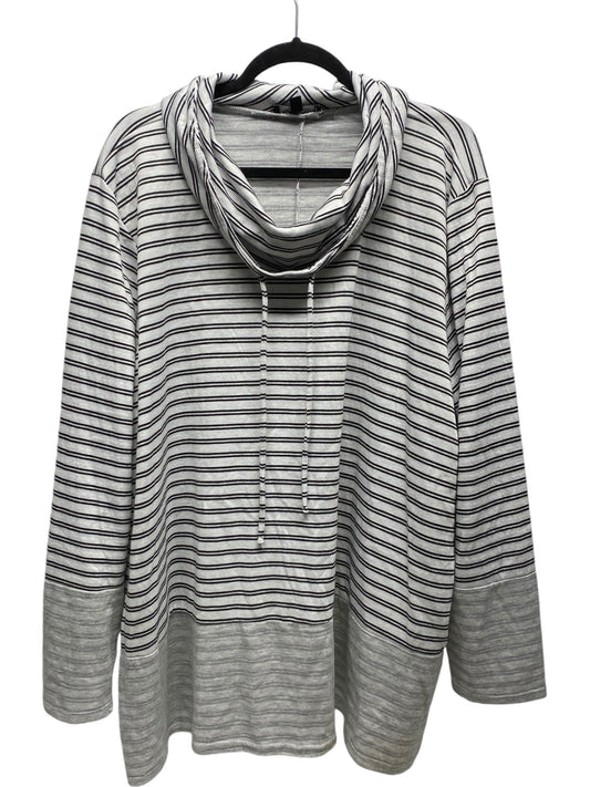 Top Long Sleeve By Lane Bryant In Striped Pattern, Size: 26