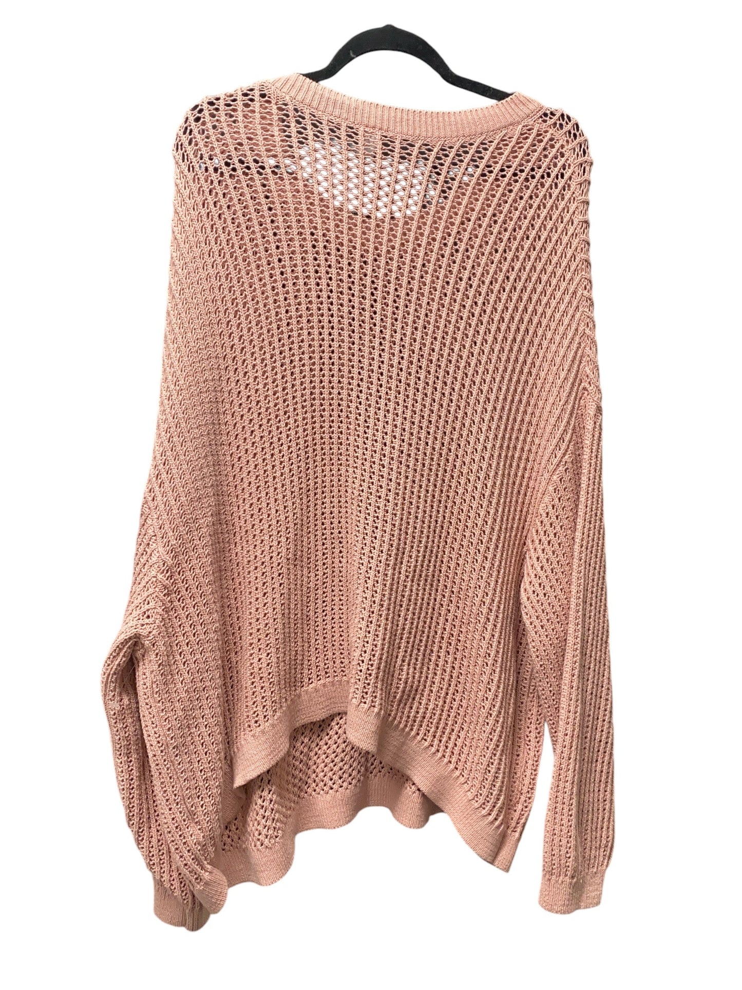 Sweater By Old Navy In Peach, Size: 4x