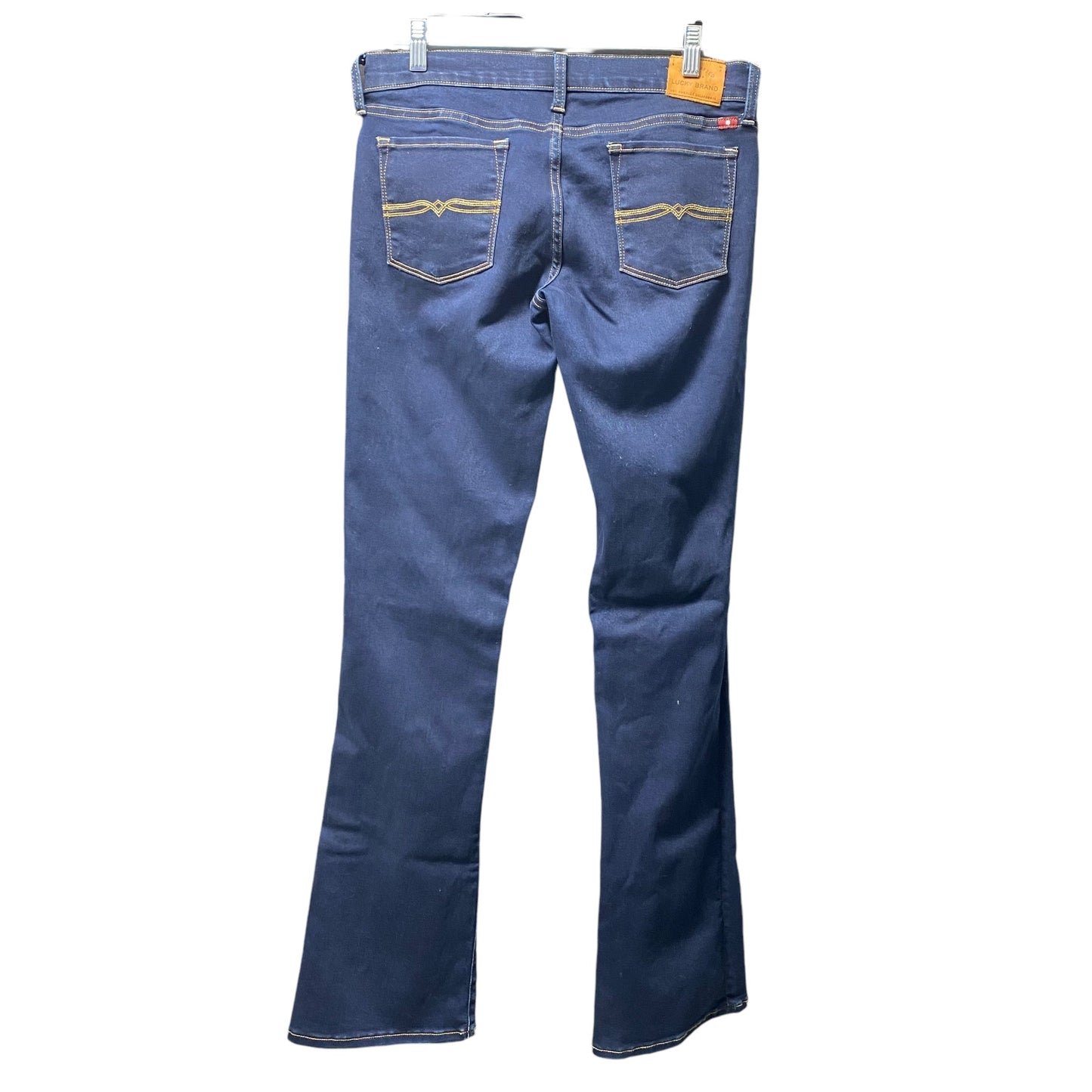 Jeans Flared By Lucky Brand In Blue Denim, Size: 6