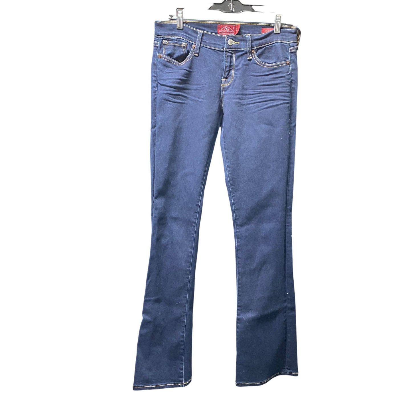 Jeans Flared By Lucky Brand In Blue Denim, Size: 6