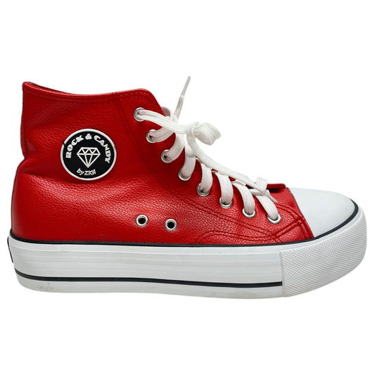 Shoes Sneakers By Rock And Candy In Red, Size: 9