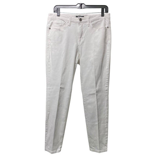 Jeans Straight By Talbots In White, Size: 10