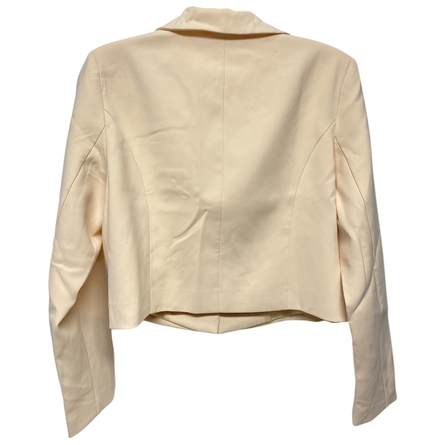 Jacket Other By Clothes Mentor In Cream, Size: L