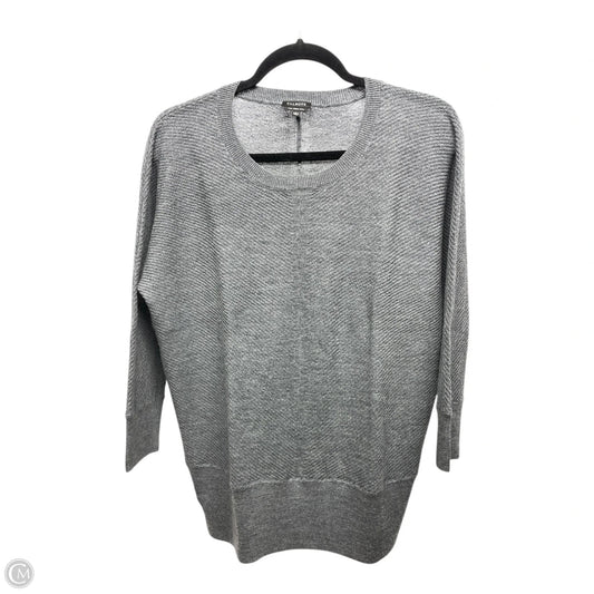 Sweater By Talbots In Grey, Size: L