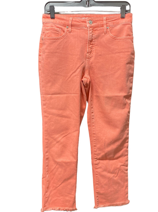 Peach Jeans Straight Chicos, Size 12