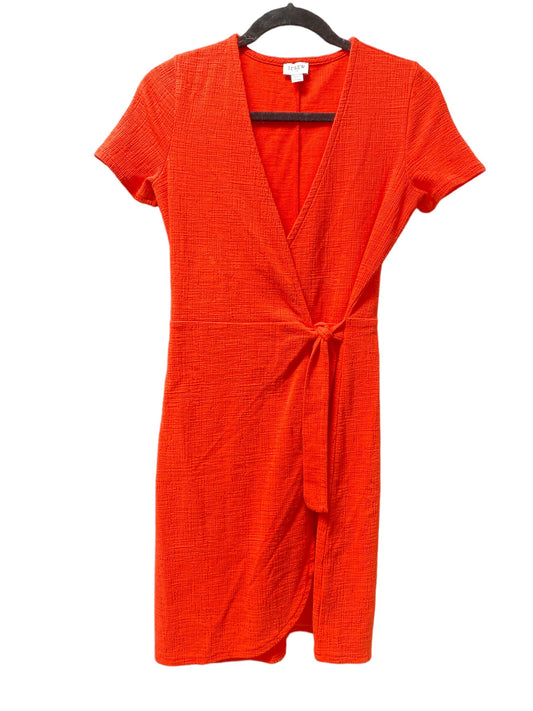 Orange Dress Casual Short J. Crew, Size Xxs