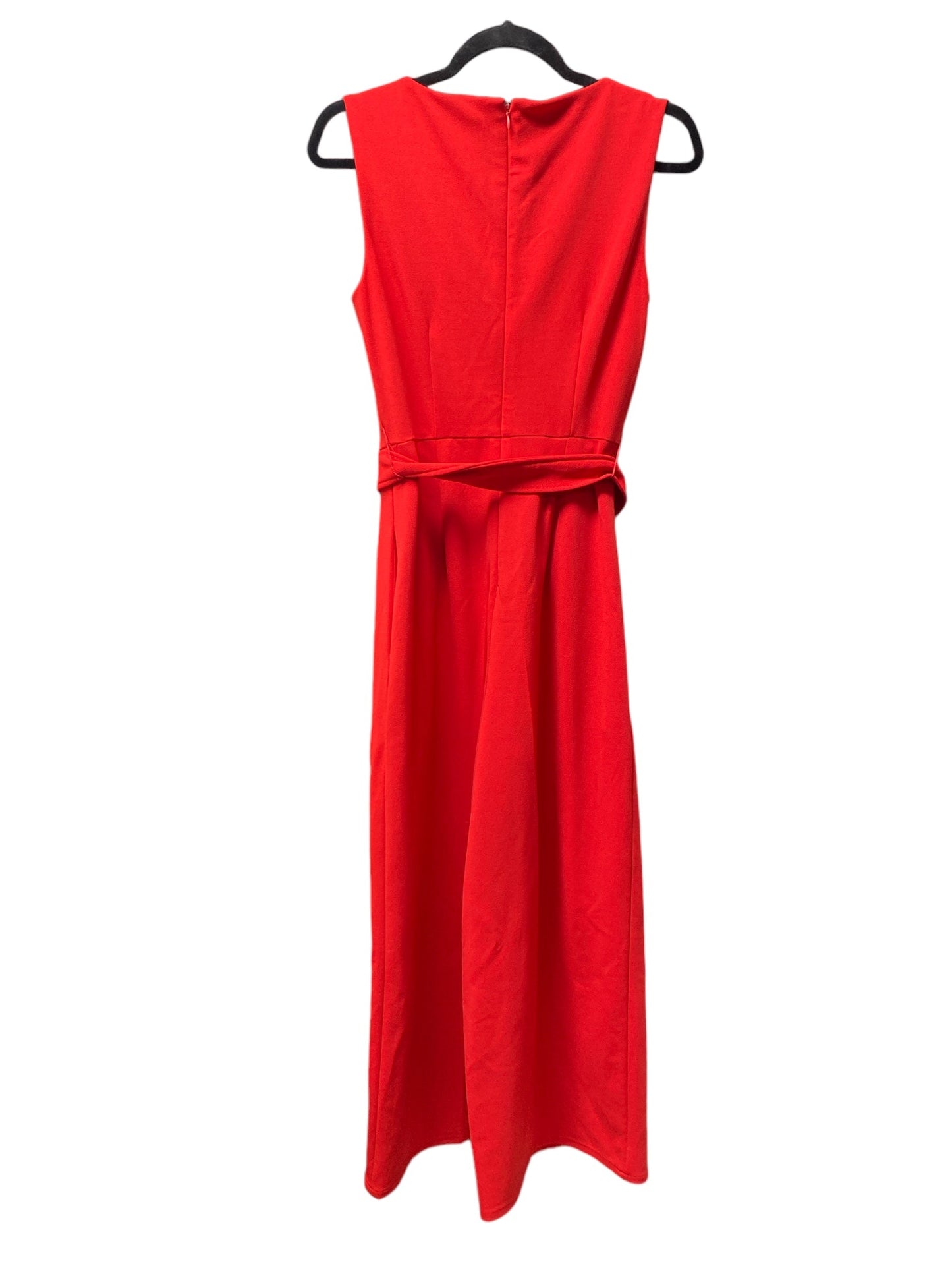 Red Jumpsuit Calvin Klein, Size 8