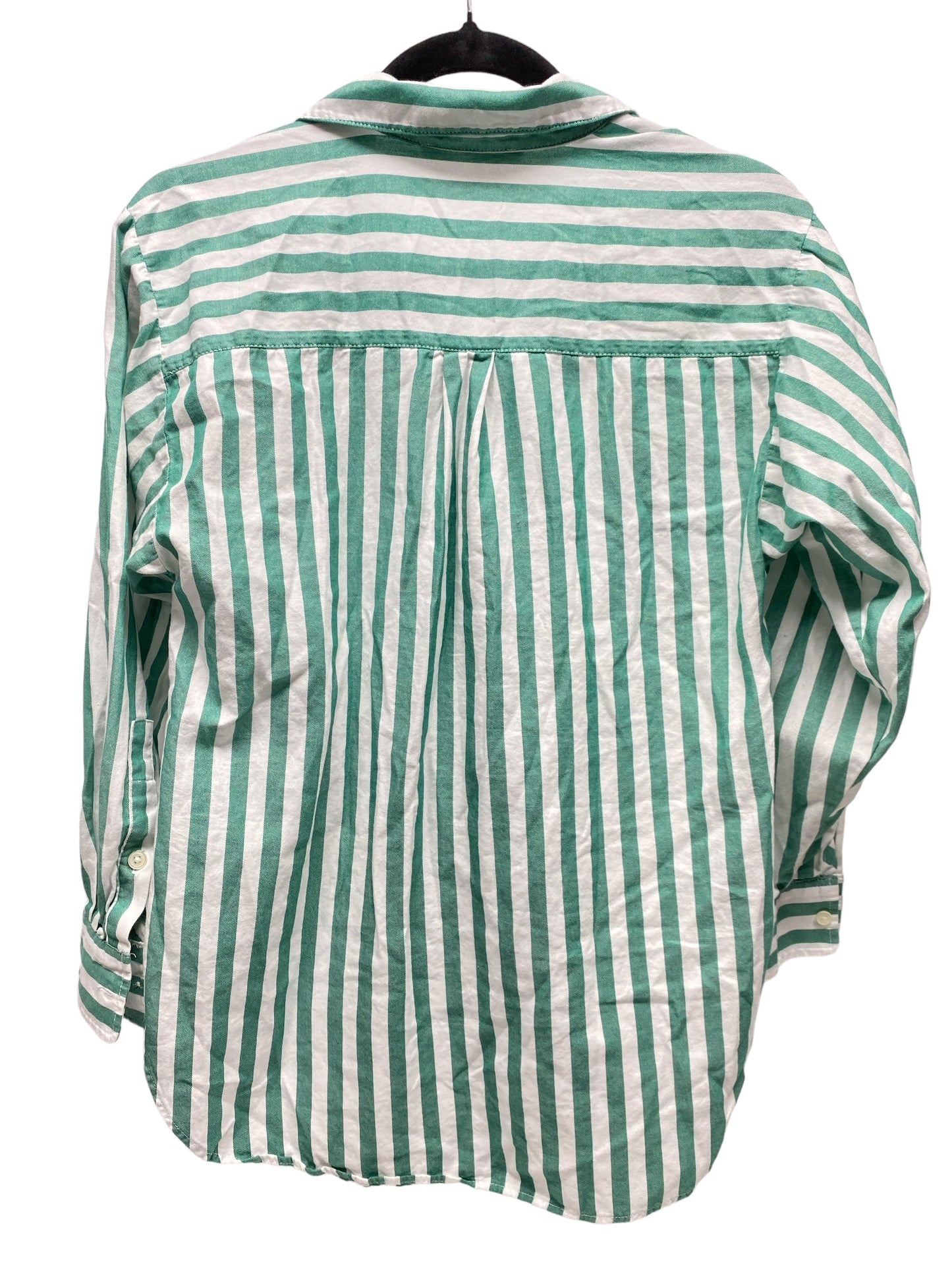 Top Long Sleeve By Loft In Striped Pattern, Size: Xl