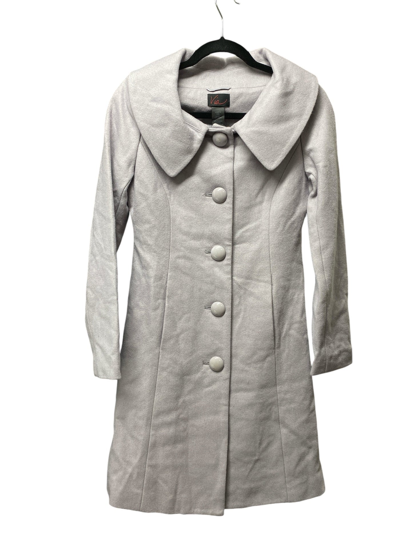 Coat Other By Clothes Mentor In Grey, Size: 0