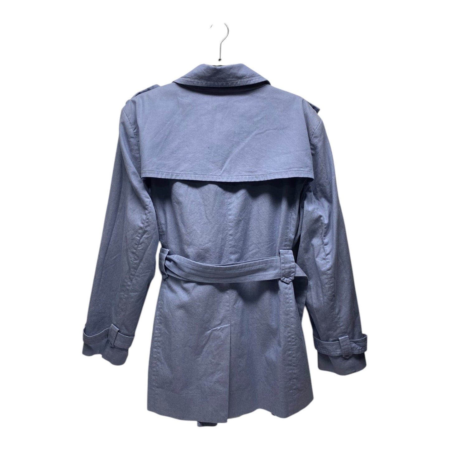 Coat Other By Calvin Klein In Blue & Silver, Size: 2x