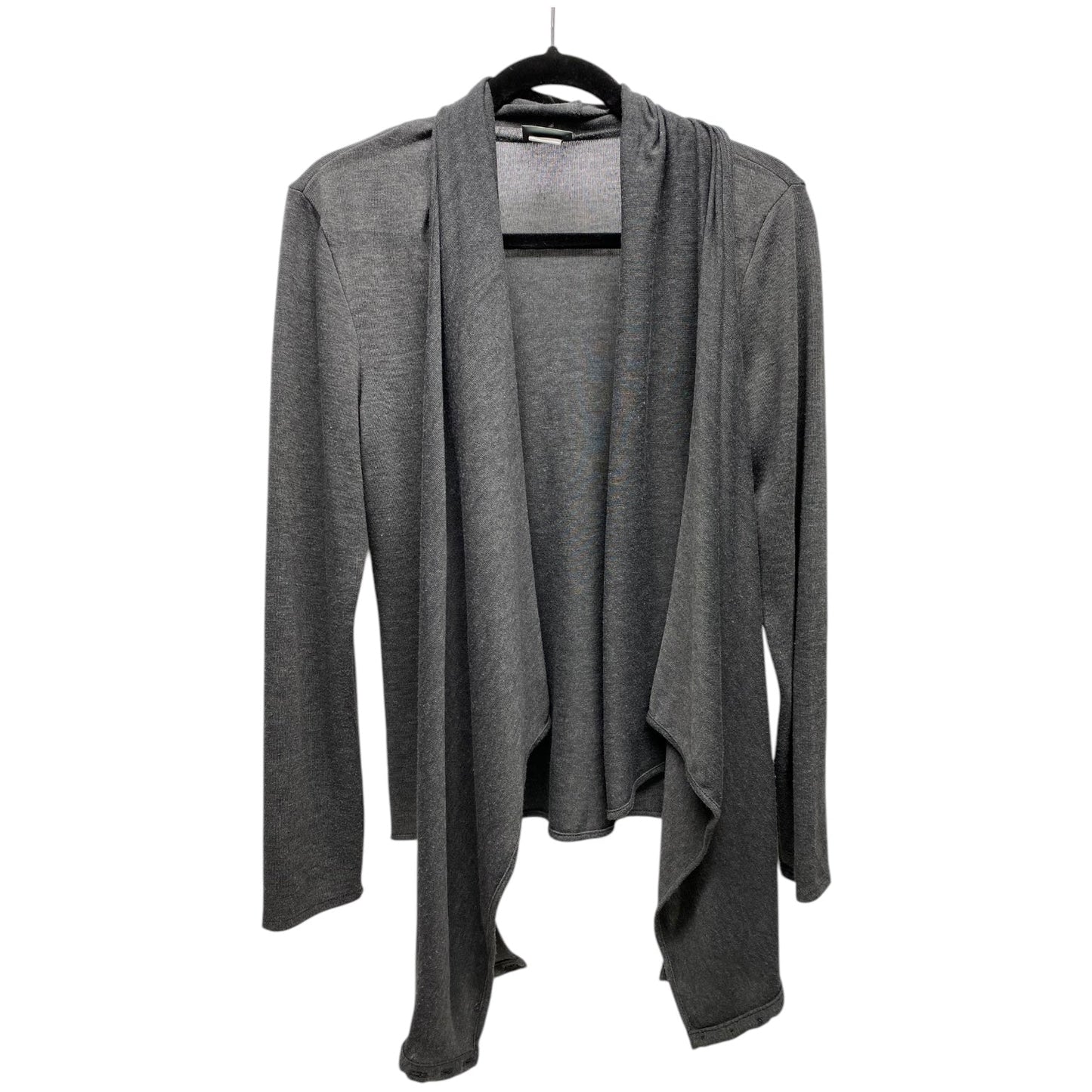 Sweater Cardigan By Dots In Grey, Size: S