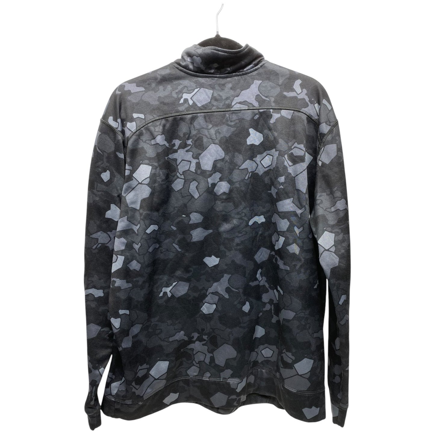 Sweatshirt Collar By Champion In Camouflage Print, Size: Xl